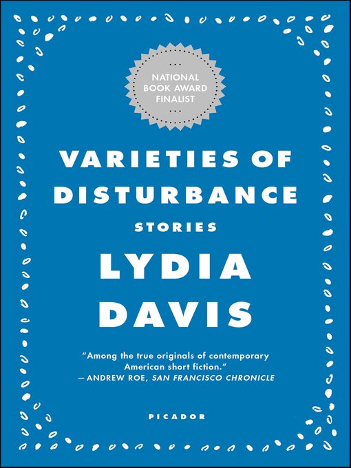 Cover image for Varieties of Disturbance